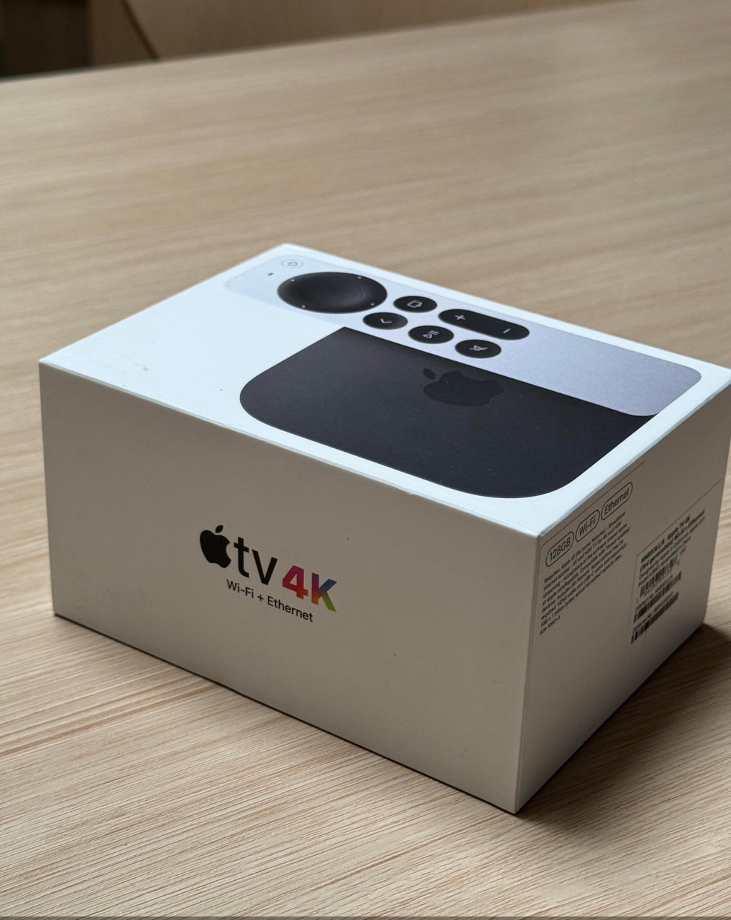 Apple TV 4K (Wi-Fi + Ethernet) | 128GB Streaming Media Player