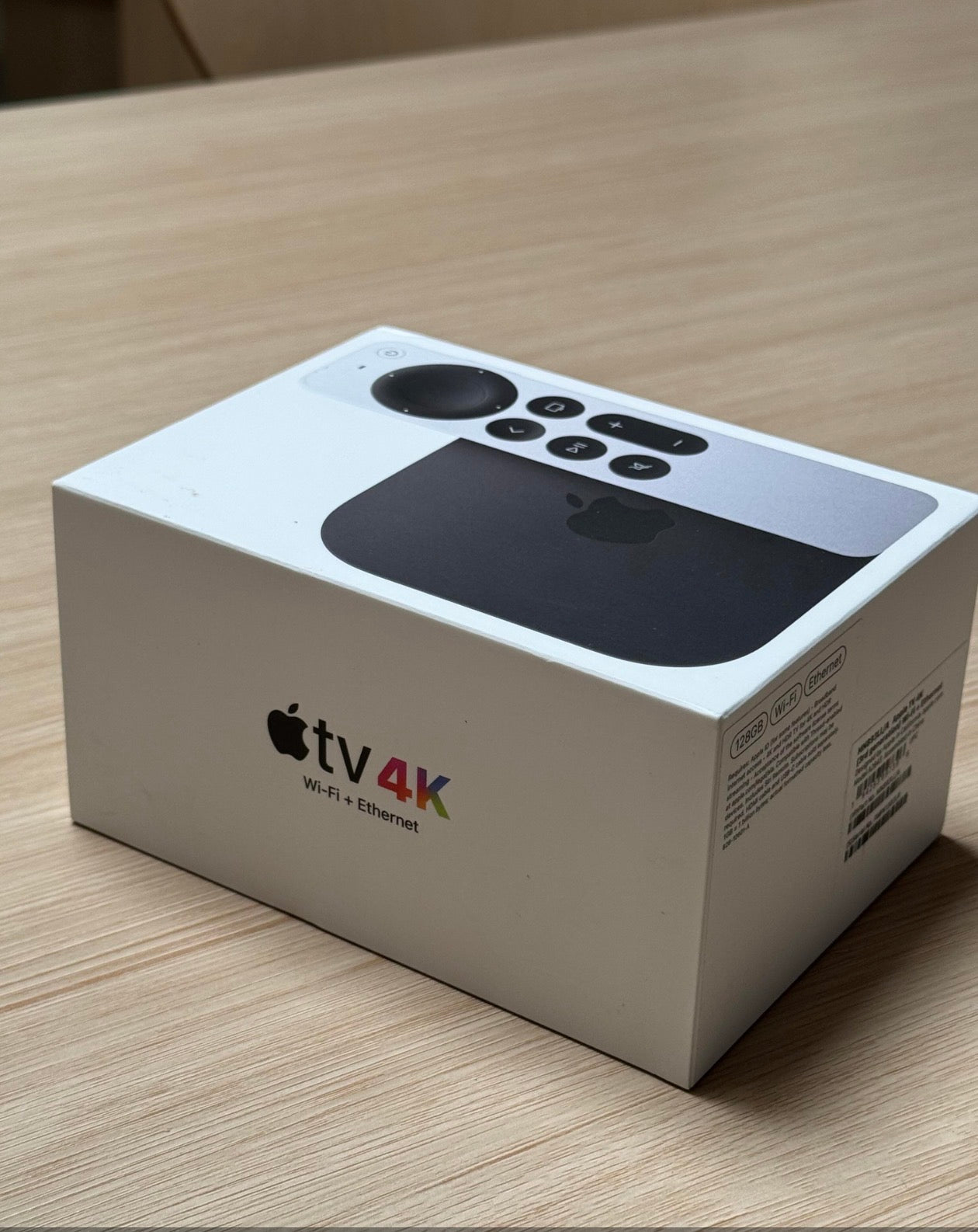 Apple TV 4K (Wi-Fi + Ethernet) | 128GB Streaming Media Player