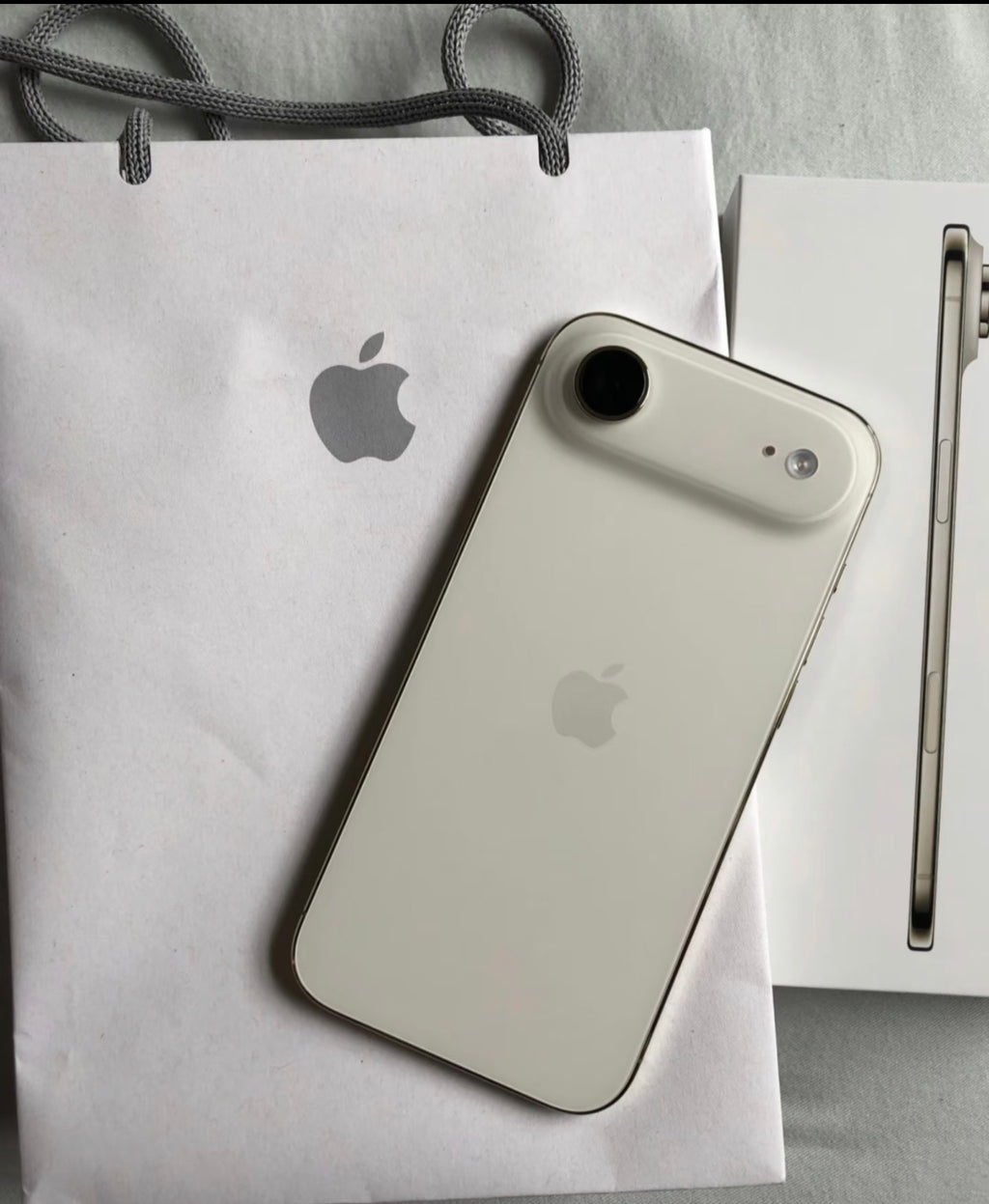 Apple iPhone 17 Air (Black & White) | Premium Ultra-Thin Design